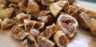 Kura mesdhetare, fiq të thatë me vaj ulliri