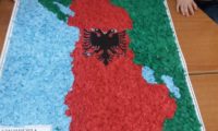 Harta e Shqiperise nga Femijet e Kopshteve2