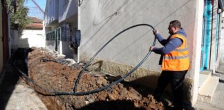 Rruga “Derhemi” në Tiranë me rrjet të ri ujësjellësi