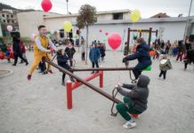 Një tjetër kënd lojërash për fëmijët e kryqytetit