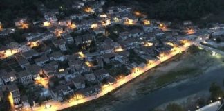 Fotot/ Transformimi i Beratit, punime intensive për infrastrukturën urbane