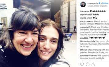 Gazetarja e famshme e CNN magjepset nga takimi me Ermonela Jahon, poston foton dhe mesazhin