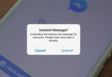 Tashmë mund t’i fshini mesazhet e dërguara në Messenger