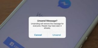 Tashmë mund t’i fshini mesazhet e dërguara në Messenger