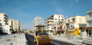 Vlorë, drejt përfundimit edhe segmenti i dytë i bulevardit “Ismail Qemali”
