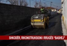 Rikonstruktohet rruga “Bashej” në Shkodër