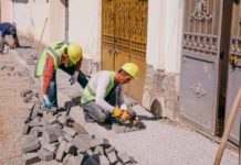 Korçë, punime për përmirësimin e infrastrukturës rrugore në çdo lagje