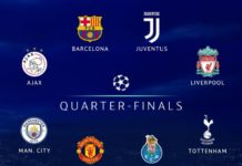 Ja shorti për çerekfinalen e Ligës së Kampionëve