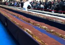 Rekord/ Gatuhet tiramisuja më e gjatë në botë