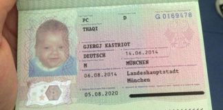 Frymëzuese/ Shqiptari në Gjermani i vë emrin djalit, Gjergj Kastrioti