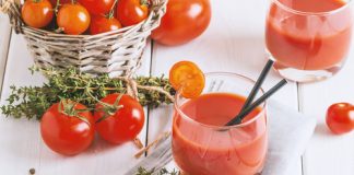 Ja efektet pozitive nga konsumimi i lëngut të domates