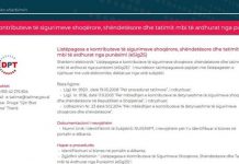 Drejtoria e Përgjithshme e Tatimeve, shërbime të reja online