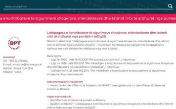 Drejtoria e Përgjithshme e Tatimeve, shërbime të reja online