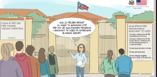 Ambasada Amerikane jep njoftim për rinovimin e vizave