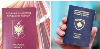 Projektligji i ri, pasaporta shqiptare edhe për qytetarët e Kosovës