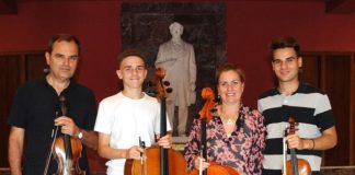 Katër instrumentistët e familjes shqiptare, së bashku në Bienalen 2019