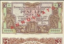 Kur dhe ku u printuan paratë e para të Shqipërisë në 1926?