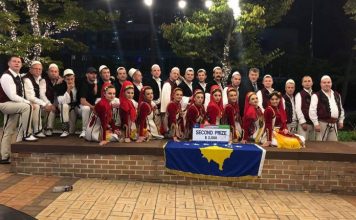 Ansambli ”Shota”, fitues i çmimit të dytë në Festivalin e Koresë së Jugut