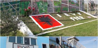 Të dënuarit kthejnë burgun e Fierit në ‘galeri arti’, Skënderbeu dhe Nënë Tereza pikturohen në mure