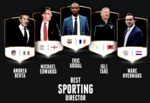 Igli Tare mes 5 kandidatëve për drejtorin sportiv më të mirë të vitit në botë