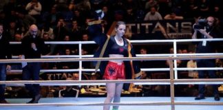Shqiptarja shpallet kampione europe në Kickboxing