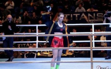Shqiptarja shpallet kampione europe në Kickboxing