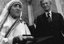 40 vjet më parë Nënë Tereza mori çmimin Nobel për Paqe