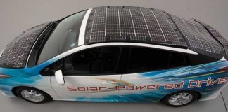Toyota po projekton makinën elektrike, me energji diellore