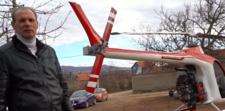 Çfarë gjeniu! Shqiptari ndërton helikopter në kushte shtëpie (VIDEO)