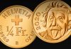 Një monedhë ari për gjeniun e shkencës (Foto)