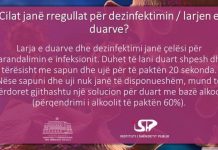 Instituti i Shëndetit Publik: Këshilla për t’u mbrojtur nga koronavirusi