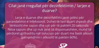 Instituti i Shëndetit Publik: Këshilla për t’u mbrojtur nga koronavirusi
