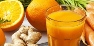 Xhenxhefil, karrota, portokalle/ Lëngu magjik për organizëm të fortë