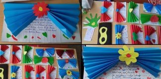 Kartolinat për festat e 7 dhe 8 Marsit të krijuara nga nxënësit shqiptar (FOTO)