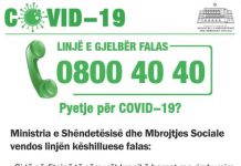 Linja pa pagesë, ja ku mund të merrni këshilla falas për Koronavirusin