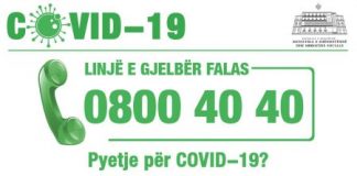 Linja pa pagesë, ja ku mund të merrni këshilla falas për Koronavirusin
