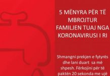 ISHP: 5 mënyra për të mbrojtur veten dhe familjen