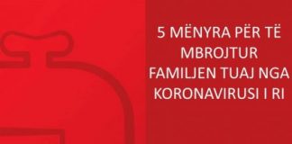 ISHP: 5 mënyra për të mbrojtur veten dhe familjen