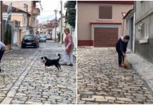 VIDEO/ Tradita e bukur e nënave korçare, ja si i mbajnë “xixë” rrugët me kalldrëm të qytetit