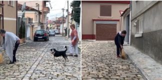 VIDEO/ Tradita e bukur e nënave korçare, ja si i mbajnë “xixë” rrugët me kalldrëm të qytetit