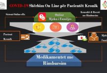 Shërbim online për pacientët kronikë
