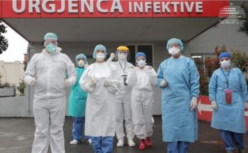 Në Shqipëri, më shumë të shëruar se të infektuar. Janë shëruar 45% e pacientëve me Covid-19