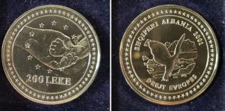 Drejt Europës, Banka e Shqipërisë publikon dy monedhat e veçanta