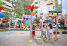 Tjetër hapësirë çlodhëse mes pallateve tek “Shallvaret” në Tiranë