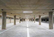 Tiranë – FOTO/ Gati parkingu me 200 vende afër stadiumit, drejt përfundimit “Rikualifikimi i Sheshit Italia”