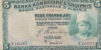 Kur u printuan paratë e para të Shqipërisë