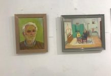 FOTO/ Tre artistë nga e njëjta familje ekspozojnë 120 piktura në Durrës