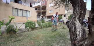 Frymëzim/ Njihuni me Iliadin, 20-vjeçarin që lulëzon hapësirat e përbashkëta në Sarandë