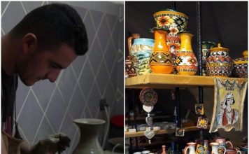 FOTOT/ Njihuni me mjeshtrin e qeramikës, i riu që mban gjallë traditën dhe bën art në Zadrimë