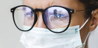 Si të parandaloni mjegullimin e syzeve nga mbajtja e maskës, ja zgjidhja